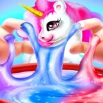 Unicorn Slime ng mga bata